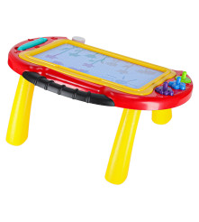 Masa educativa 2 in 1 cu tabla magnetica si ștampile
