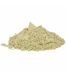 Nisip kinetic modelabil pentru copii, bej natural, pachet 1kg