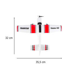 Avion RC Cessna 182 planor acrobatic 2.4GHz