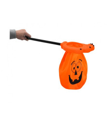 Geanta cu maner "Trick or Treat" pentru copii, model Dovleac