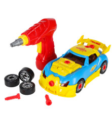 Masina de constructie tip sport 2 in 1 cu lumini si sunete
