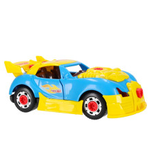 Masina de constructie tip sport 2 in 1 cu lumini si sunete