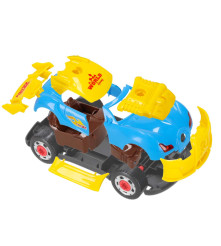 Masina de constructie tip sport 2 in 1 cu lumini si sunete