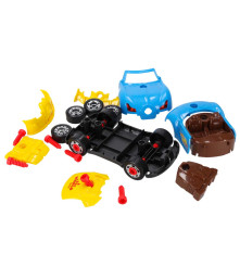 Masina de constructie tip sport 2 in 1 cu lumini si sunete