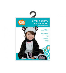 Costum carnaval pentru copii Little Kitty, marime 92/104 cm ( 3-4 ani)