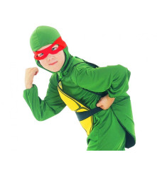 Costum carnaval pentru copii model Broasca Testoasa Razboinica mărime 110/120 cm (5-6 Ani)