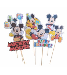Set 8 toppere cu Mickey...