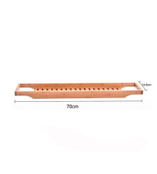 Raft bambus pentru cada, tava baie SPA 70 x 14 x5.4 cm