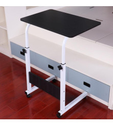 Masa mobila reglabila laptop, neagra