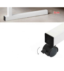 Masa mobila reglabila laptop, neagra