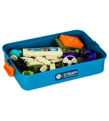 Set educativ electricitate 58 piese, 12 carduri, STEM 6+