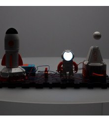 Set educativ electronic Space Station, inginer junior 8+