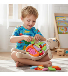 Papusa anatomica STEM Montessori cu organe detasabile, model baiat