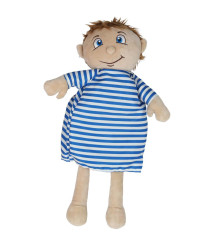 Papusa anatomica STEM Montessori cu organe detasabile, model baiat