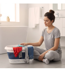 Cos de rufe pliabil din silicon 32L compact si durabil