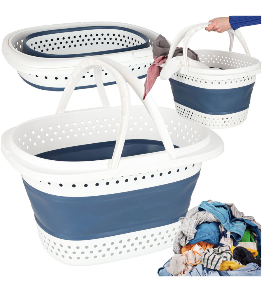 Cos de rufe pliabil din silicon 32L compact si durabil