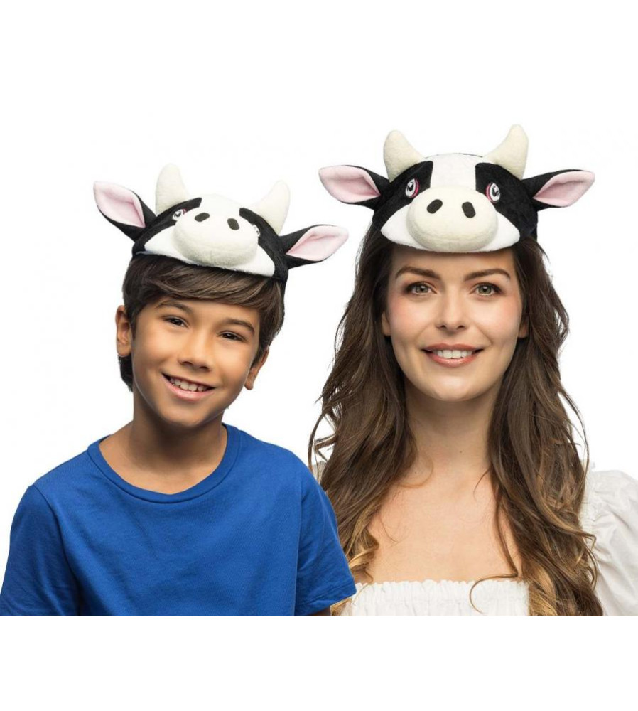 Tiara, Bentita pentru petreceri, model vaca, marime universala