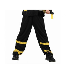 Costum carnaval Black Ninja pentru copii, marime 130/140 cm (9-10 ani)