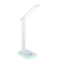 Lampa de birou pliabila LED USB cu iluminare de fundal colorata