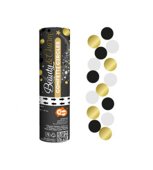 Confetti Cannon 15cm Golden...