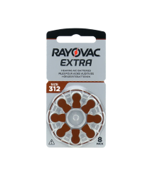8 darabos Rayovac Extra 312...