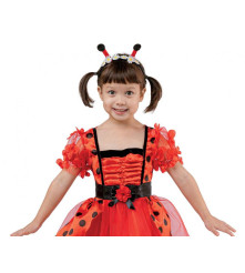 Costum carnaval Buburuza pentru copii, marime 92/104 cm ( 3-4 ani)