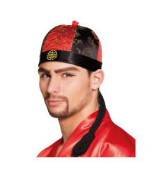 Palarie chinezeasca cu par...