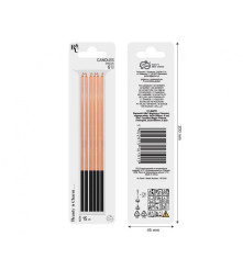 Set 6 Lumanari Flames Roz-Aur B&C 15cm pentru petreceri
