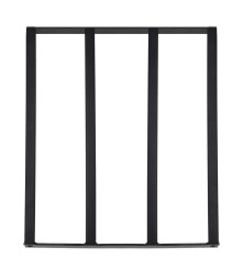 Suport metalic pentru lemne foc cu rafturi si accesorii semineu (73.5 x 39.5 x 30 cm)