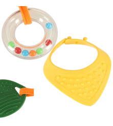 Jucarie senzoriala plus vulpe pentru carucior si patut 20 cm
