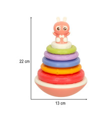 Turn senzorial interactiv cu 5 discuri si 8 sunete pentru copii