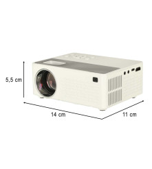 Videoproiector portabil cu LED 1920 x 1080 cu trepied si telecomanda
