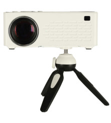 Videoproiector portabil cu LED 1920 x 1080 cu trepied si telecomanda