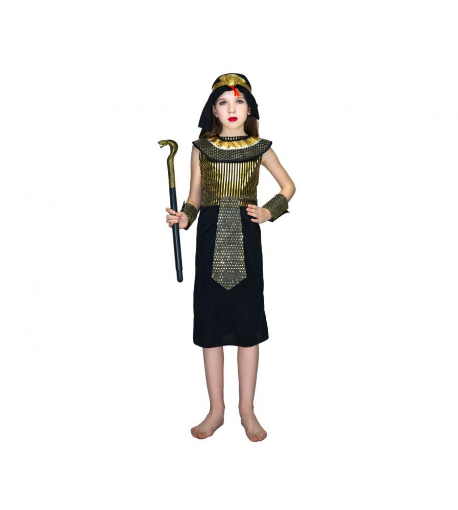 Costum carnaval Regina Egipteana copii marime 130/140 cm (8-10 Ani)