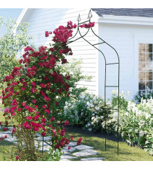 Pergola gradina metalica tip arcada 140x265 cm