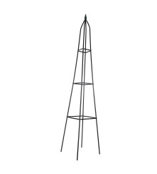 Pergola de gradina, arcada metalica Obelisc 195 x 39 x 39 cm