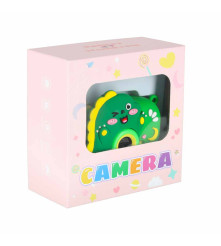 Camera foto digitala pentru copii model Dinozaur cu trepied 1080P