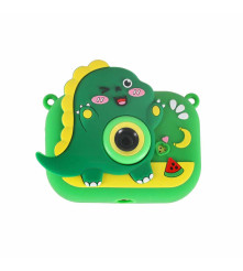 Camera foto digitala pentru copii model Dinozaur cu trepied 1080P