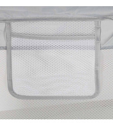 Tarc pliabil pentru bebelusi 120 x 120 cm Gri