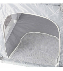 Tarc pliabil pentru bebelusi 120 x 120 cm Gri