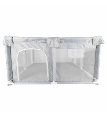 Tarc pliabil pentru bebelusi 120 x 120 cm Gri