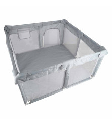 Tarc pliabil pentru bebelusi 120 x 120 cm Gri