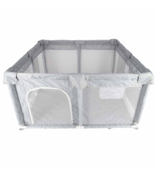 Tarc pliabil pentru bebelusi 120 x 120 cm Gri