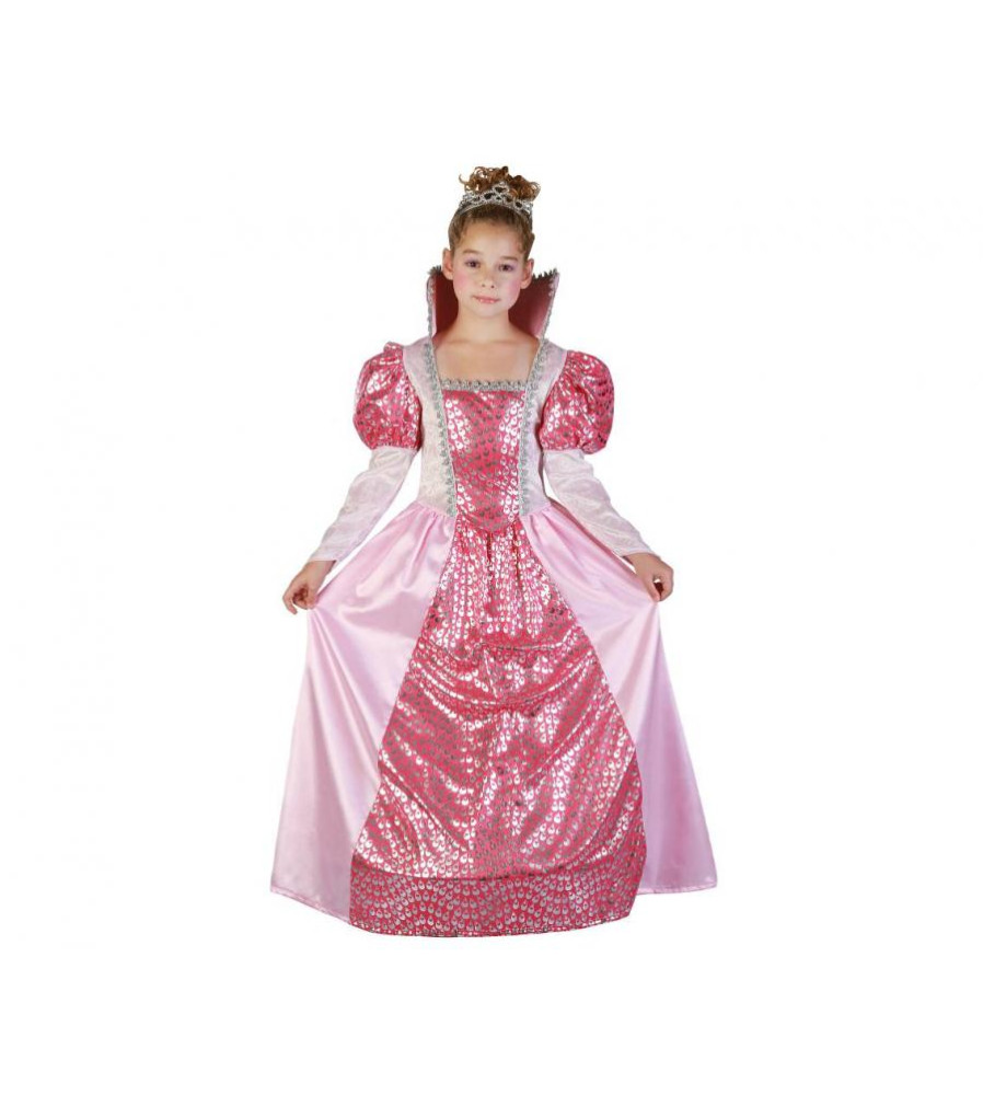 Costum carnaval copii Regina roz 110 /120 cm (5-6 ani)