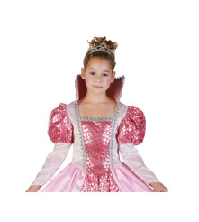 Costum carnaval copii Regina roz 120 /130 cm (7-8 ani)