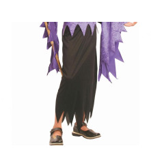 Costum Elegant Vrajitoare, marime 120/130 cm (7-8 Ani)