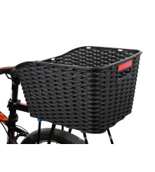 Cos bicicleta portbagaj spate negru