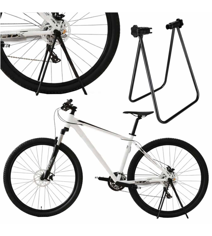 Suport metalic pliabil pentru service-ul bicicletei