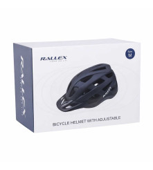 Casca bicicleta reglabila RALLEX M 54-58 cm negru