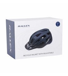 Casca bicicleta reglabila RALLEX L 58-62 cm negru